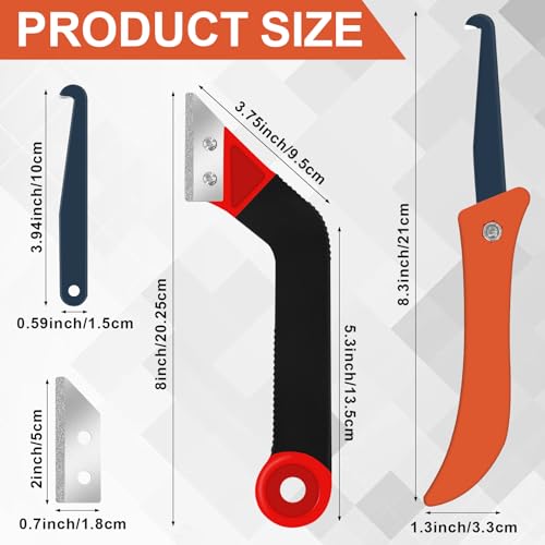 11Pcs Grout Saw Removal Tool Kit Tile Grout Remover Tool