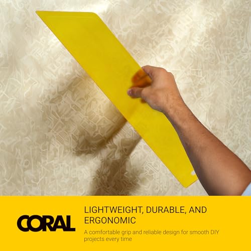 Coral 69502 Paperwiz XL Wallpaper Tools - Smoothing Tool for Peel and Stick Wallpaper - Wallpaper Smoothing Tool & Hanging Tools - Install Kit Includes Wallpaper Smoother Tool for Easy Application