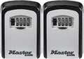 Key Storage Lock, Resettable, Holds 5 - size: 5 Key Capacity (Pack of 2), style: Standard Dial