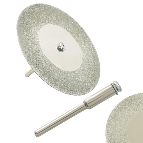 Bivethoi 12 Pack 60mm Mini Diamond Coated Cutting Off Wheels Discs - style: 60mm(12 Pack)