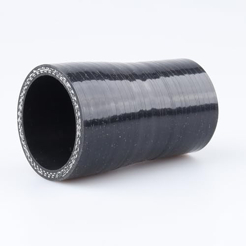 AC PERFORMANCE ID 1-9/16" to 1-3/8" Straight Silicone Hose Reducer Black - color: Black, size: ID 1-9/16" to 1-3/8" (40mm to 35mm)