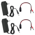 2 PCS Universal 1Amp Power Tool Battery Charger Compatible with Dewalt 20V, Milwaukee M18 18V Lithium-Ion Batteries - Multi-Brand Charger for Power Tools, Activate The Dormant Battery - size: 1A