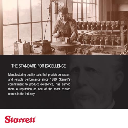 Starrett Center Head Only for 4" Combination Squares - color: Black Wrinkle, size: 4"