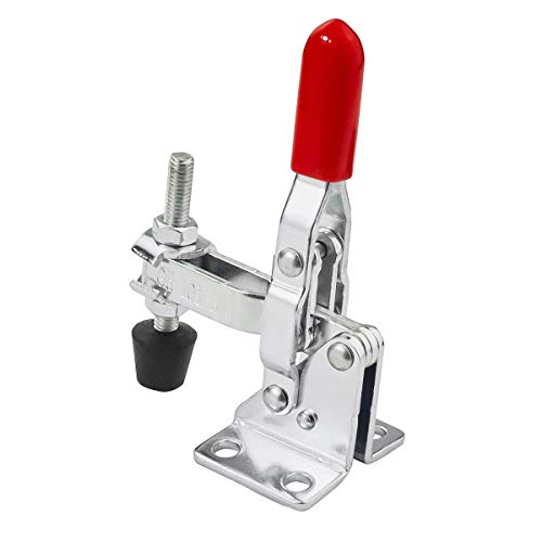 4 Pack Toggle Clamps Latch Vertical Quick-Release Toggle Clamp Antislip Holding Capacity:110 lbs Tool 101-A - style: 101A, 4PK
