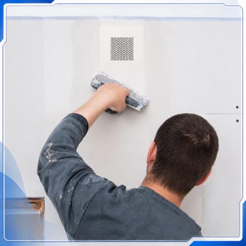 Blulu 30 Pcs 2 Inch Drywall Repair Kit Self Adhesive Mesh Drywall Patches - size: 2 Inch