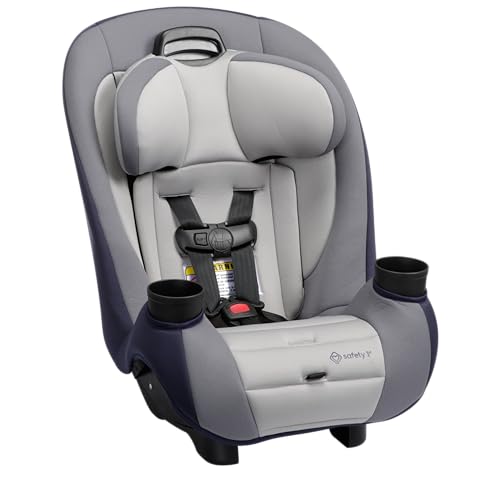 Safety 1st Ellaris 3-in-1 Convertible Car Seat, Slim Fit Design, Rear & Forward-Facing, 5-Position Headrest, Travel-Friendly with Machine-Washable Seat Pad, London Blue - color: London Blue