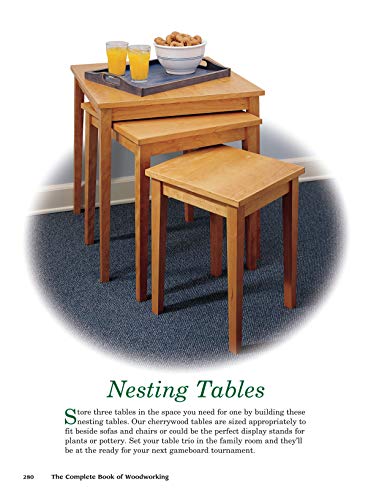 The Complete Book of Woodworking: Step-by-Step Guide to Essential Woodworking Skills, Techniques, Tools and Tips (Landauer) 40+ Easy-to-Follow Projects and Plans, 1,200+ Photos, and Carpentry Basics