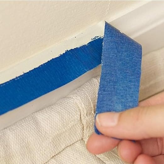 KICNIC Painter Tape Blue Masking Tape, 0.7 in x 60 yd, 1 Roll, Removable - color: Blue, size: 1 Roll