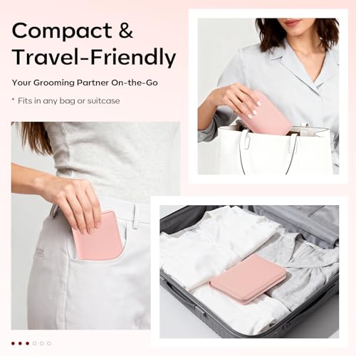 FAMILIFE Stainless Steel Manicure Set 11-in-1 Professional Nail Clipper Kit | Portable Leather Travel Case, Pedicure & Grooming Tools for Fingernails & Toenails, Luxury Gifts Set for Men & Women, Pink - color: Pink