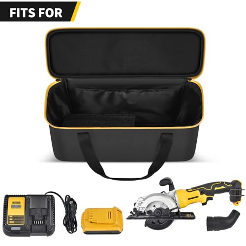 SAIKA Circular Saw Bag for DEWALT ATOMIC 20V MAX 4-1/2-Inch, Case Only
