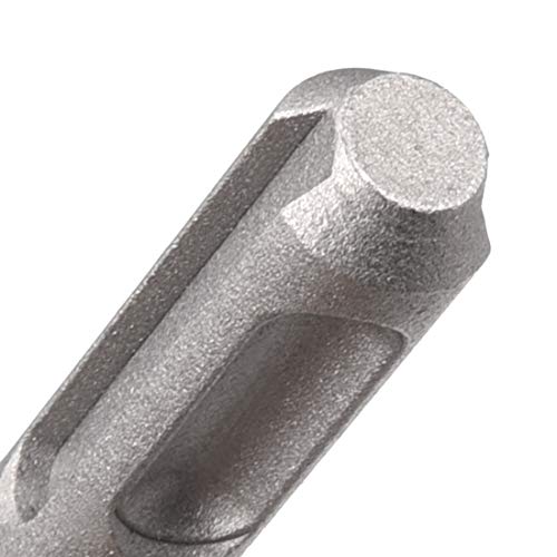 uxcell Masonry Drill Bit 10mm x 200mm Carbide Tipped Rotary Hammer Bit Round Shank 110mm Drilling for Impact Drill - size: 10mmx200mm
