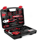 KingTool Home Repair Tool Kit - 149 Pieces Basic Home Repair Tool Set, General Mechanic Tool Set, General Household Tool Kit with Plastic Toolbox, Perfect for Homeowner, Office & College Repairs - style: 149-Pieces