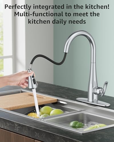 Mbillion Universal Polished Chrome Kitchen Faucet Head Replacement - color: Polished Chrome