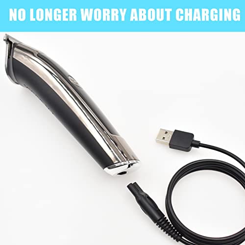 Charger Cable Compatible with Ufree/Brightup/VIKICON Beard Trimmer All-in-one Multifunctional Grooming kit Hair Clippers USB Cable - color: For-Brightu..