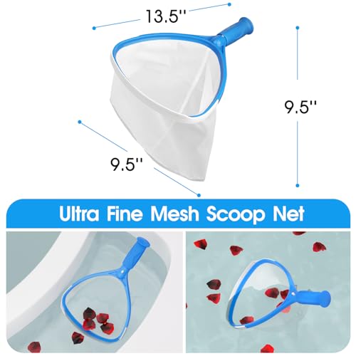 TidyMister 5-in-1 Spa Cleaning Kit with 2 ft Pole - size: 5pcs