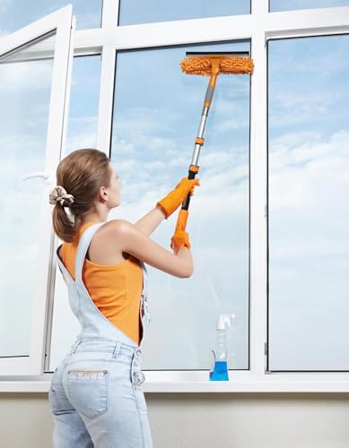 1.5-3 ft Long Paint Roller Extension Pole, Multi-Purpose Telescopic Handle - size: 3 feet