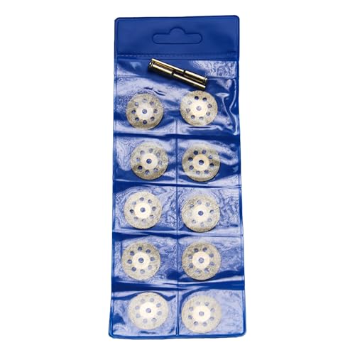TMAX 10p 7/8" Breath Diamond Cutoff Wheel Saw Disc for Dremel Rotary Tool - size: 7/8" Breath, style: Breath