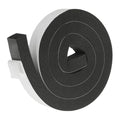 uxcell Weather Stripping Door Seal, 1-9/16" x 1-3/16" x 6.5 Ft Adhesive Foam Tape Seal Soundproof Insulation Strips for Door Frame Window Gaps (1 Roll, 6.5 Feet) - size: 1-9/16" x 1-3/16" (6.5 Ft)