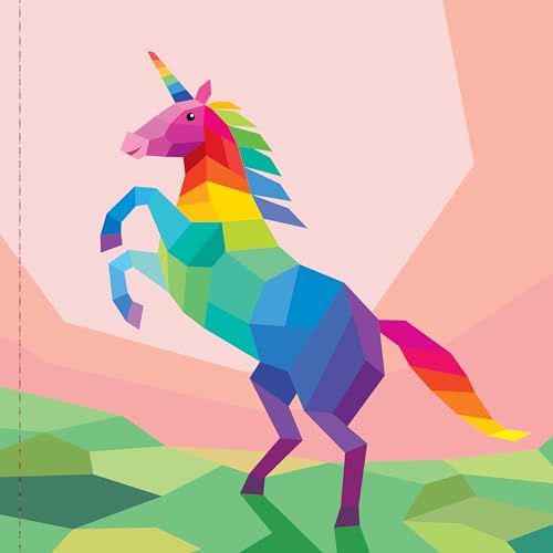 Paint by Sticker Kids (Official): Rainbows Everywhere!: Create 10 Pictures One Sticker at a Time!