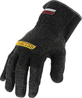 Ironclad HEATWORX REINFORCED; Heat and Cut Resistant Gloves, Palm Heat Protection Rated up to 450°F, (1 Pair), Black - size: Large (Pack of 1)
