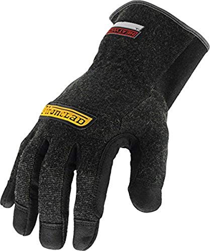 Ironclad HEATWORX REINFORCED; Heat and Cut Resistant Gloves, Palm Heat Protection Rated up to 450°F, (1 Pair), Black - size: Large (Pack of 1)