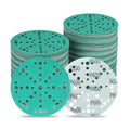 6 Inch 49 Hole Wet Dry P600 Grit Sanding Discs - 50 Pack Box - color: 600 Grit, size: 6 Inch 49 Hole