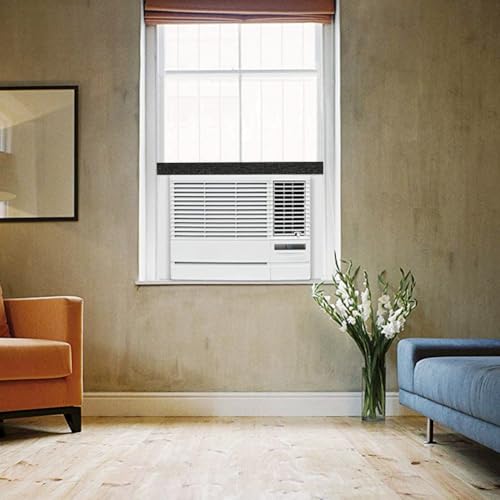 2 Rolls 1/2 Inch W 1/4 T Weather Stripping Air Conditioner Open Cell Foam Seal Tape, Window Insulation High Resilience Seal Strip for Doors Window,Total 32FT - size: 1/2IN*1/4IN*32FT