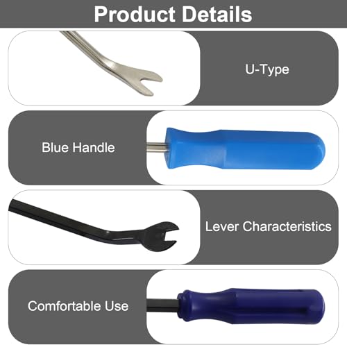 3 Pcs Heavy Duty Staple Remover, Blue*2, Yellow*1 - style: Style 2