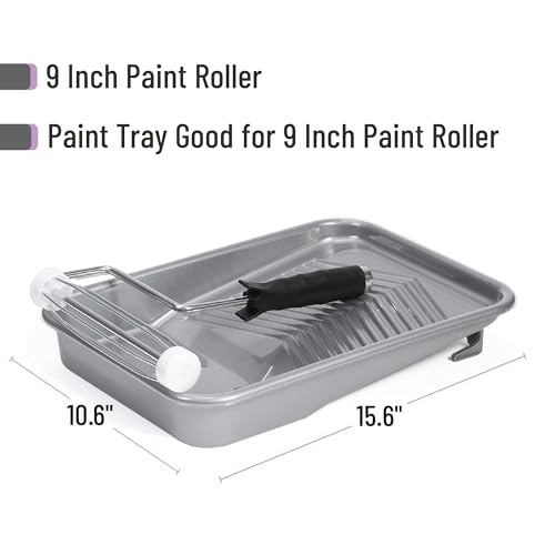 Bates- Paint Tray Set, 9 Inch, 12 pcs, Paint Roller Tray - size: 12 pcs