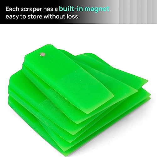 NEWISHTOOL Magnet PPF Squeegee Kit Paint Protection Film Installation Tools - color: Green
