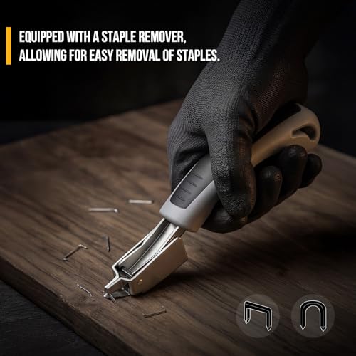LUFF 3 in 1 Upholstery Staple Gun with Staple Remover