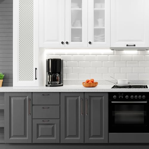 30 Pack Kitchen Cabinet Handles 3-3/4 Inch Oil Rubbed Bronze Cabinet Pulls - color: Oil Rubbed Bronze, size: 3-3/4 Inch Hole Centers