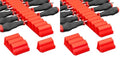 Ernst Manufacturing Screwdriver Pro - Modular Screwdriver Organizer for 13 Tools with Anti-Slip Base, Red - Made in the USA (Pack of 2) - size: 13-Tool (Pack of 2)