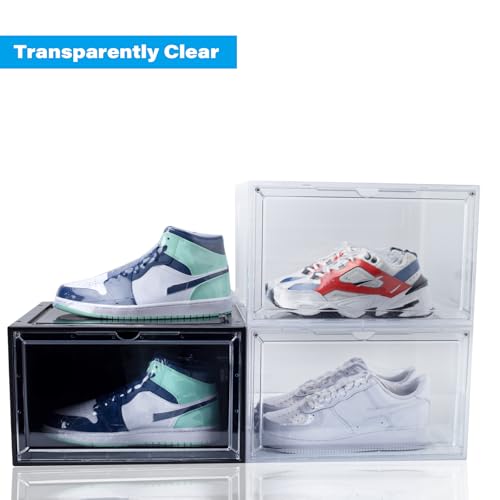 Shoe Shrink Wrap Bags, 100 Pcs 11x 18 Inch Sneaker Heat Shrink Wrap Bags - size: 11x18 inches (100 pcs)