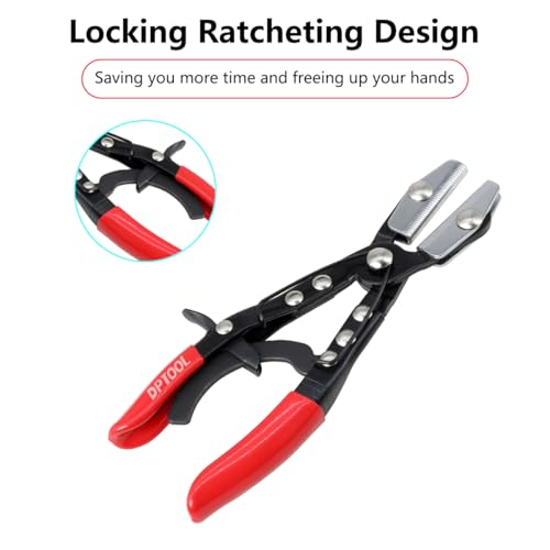 DPTOOL 3pcs Hose Pinch Off Pliers Set 8inch 10inch 12inch Hose Pinch Pliers