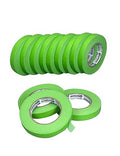 KREFINISH Painters Tape for Car - Green No Residue Automotive Masking Tape - Heat Resistant for Paint Booth, 0.7 Inches X 60 Yards, 12 Rolls - size: 0.7in-12rolls