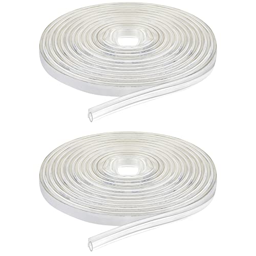 Tondiamo Shower Door Strip Seal for Glass,7/32 X 98.4 Inches,2 Rolls - color: 7/32 x 98.4 Inches