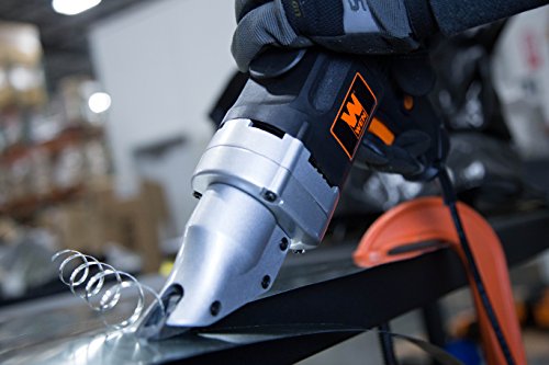 WEN Metal Shear, Swivel Head, Variable Speed, 18-Gauge, 4-Amp (3650) - style: Corded Metal Shear