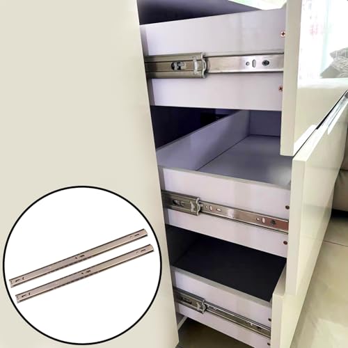 Coshar 15-Inch Heavy Duty Drawer Slides, 2 Pair