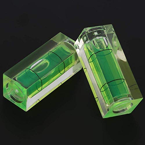 5pcs 15×15×40MM Mini Square Quality Measuring Tool Small Spirit Level Bubble for Measurement of Balance