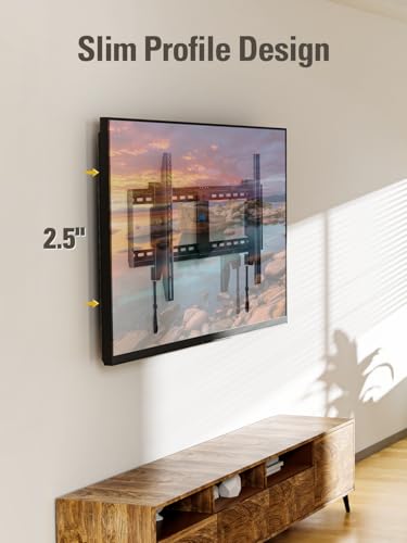 Mounting Dream TV Wall Mount for 42-86 Inch TVs, Tilting TV Mount Bracket - size: For 42"-86" TV
