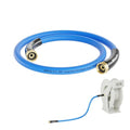 SPECILITE Female to Female Hot/Cold Garden Water Hose 3 ft x 5/8", Blue - color: 5/8" Female to Female Blue, size: 3 FT