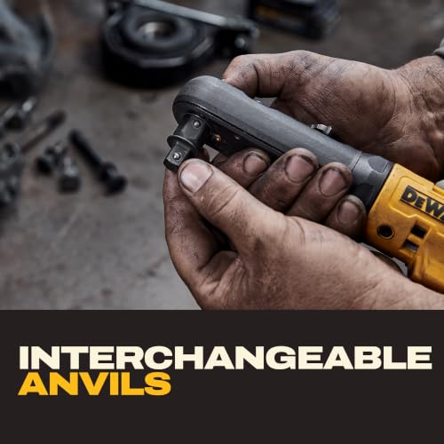 DEWALT 20V MAX XR Cordless Ratchet, 3/8" and 1/2" Sealed Head Ratchet, Bare Tool Only (DCF510B) - style: Bare Tool Only