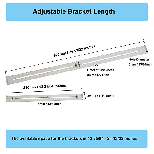 FRMSAET Drawer Repair Kit -Reinforce and Repair Drawers Accessories -2 Pack - size: 2 Pack