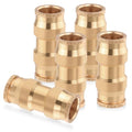 Brass DOT 3/4" Quick Push To Connect Union Air Line Fitting 5PCS - color: 5PCS-DOT Push-to-Connect, size: 3/4" Od