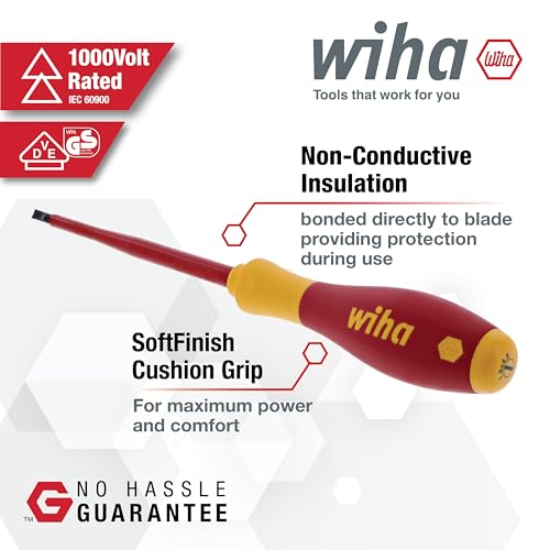 Wiha 32093 10 Piece Insulated SoftFinish Screwdriver Set