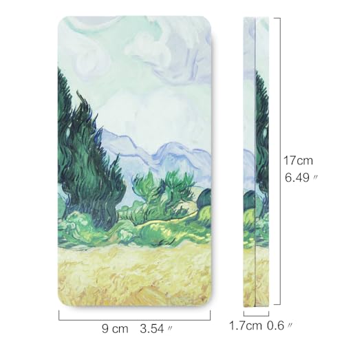 qianshan 40Pcs Empty Half Pans Watercolor Tin Palette with Magnetic Stripe - color: Wheat Field