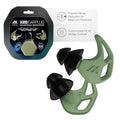 AXIL X20 Noise Reduction Ear Plugs, 24dB Hearing Protection, Green - color: Green