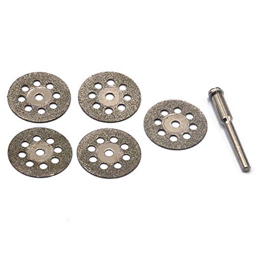 Diamond Cutting Wheel, 5PCS 1/8" Diamond Cutting Discs