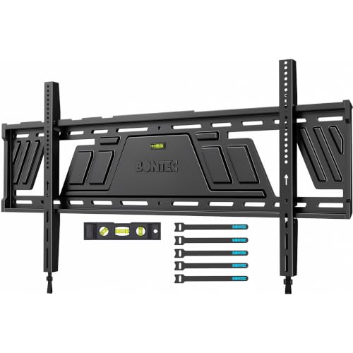 BONTEC Heavy Duty Fixed TV Wall Mount, 43-100 Inch TVs, Max VESA 800x600mm - size: 43-100 Inch